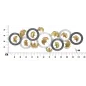 Panel ze stali ARTY-B 127,5 x 4 x 44,5 cm